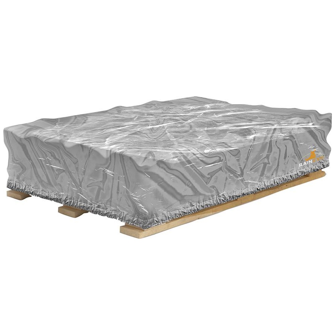 RAINEXO Palettenabdeckhaube, Silbergrau
