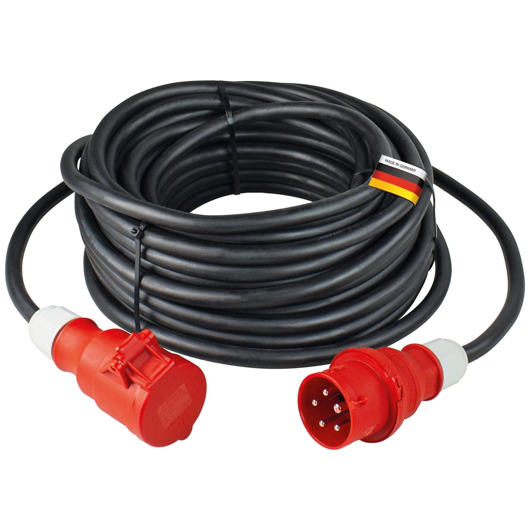 as-Schwabe CEE-Verlängerung 16A,10 m H07RN-F 5G1,5, 400 V