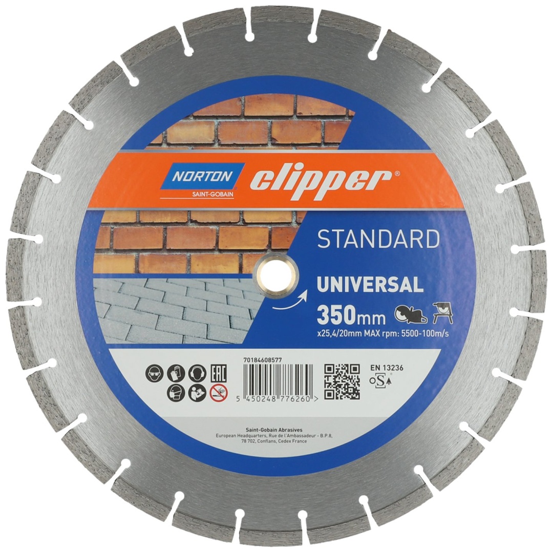 Norton Clipper Norton Diamantscheibe Standard Universal Ø350