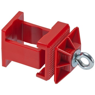 Wemas Schilderklemmen ohne Ösen für Schaftrohr 40 x 40 mm und Ø 42 mm
