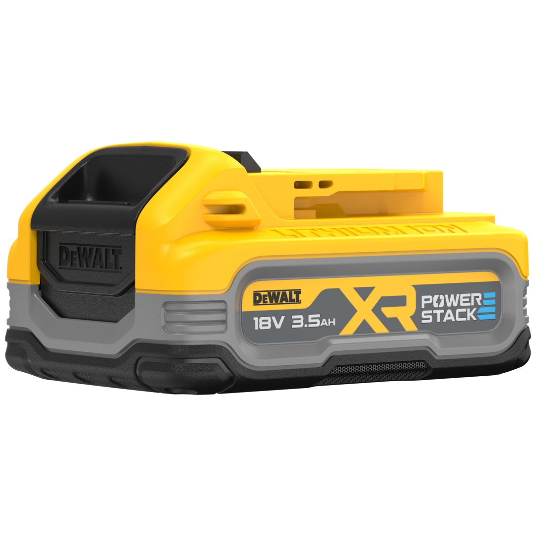DeWalt Ersatz-Akku 2er-Set Powerstack 18 V / 3,5 Ah XR Li-Ion, mit Pouch-Akku Technologie