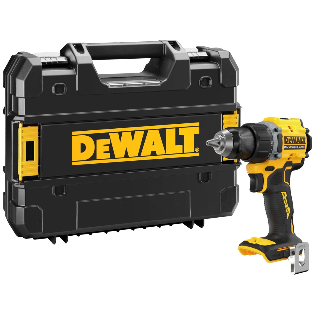 DeWalt Akku-Bohrschrauber 18 V (bürstenlos), incl. Zubehör, TSTAK-Box