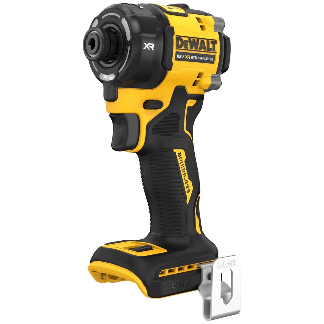 DeWalt Hydraulischer Akku-Schlagschrauber 1/4 18 V (bürstenlos), incl. Gürtelhaken, TSTAK-Box