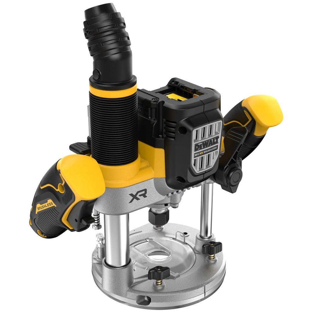 DeWalt Akku-Oberfräse 18 V (bürstenlos), incl. Zubehör, TSTAK-Box