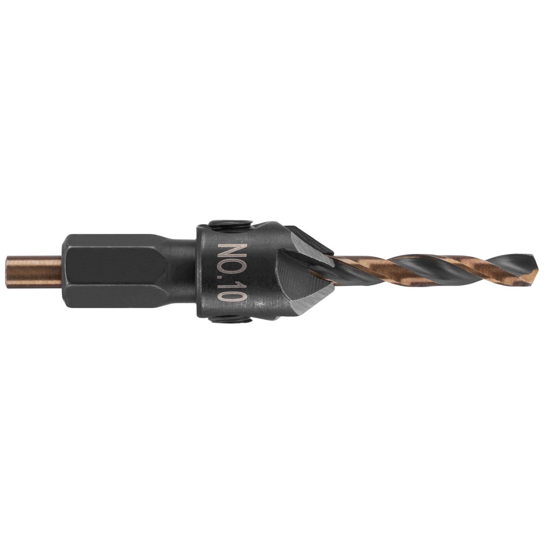 DeWalt Vorbohrer mit Senker Nr. 10 Flip+Drive