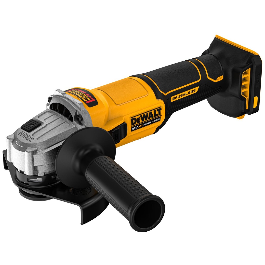 DeWalt Akku-Winkelschleifer 18 V, 125 mm, Schiebeschalter - Basisversion