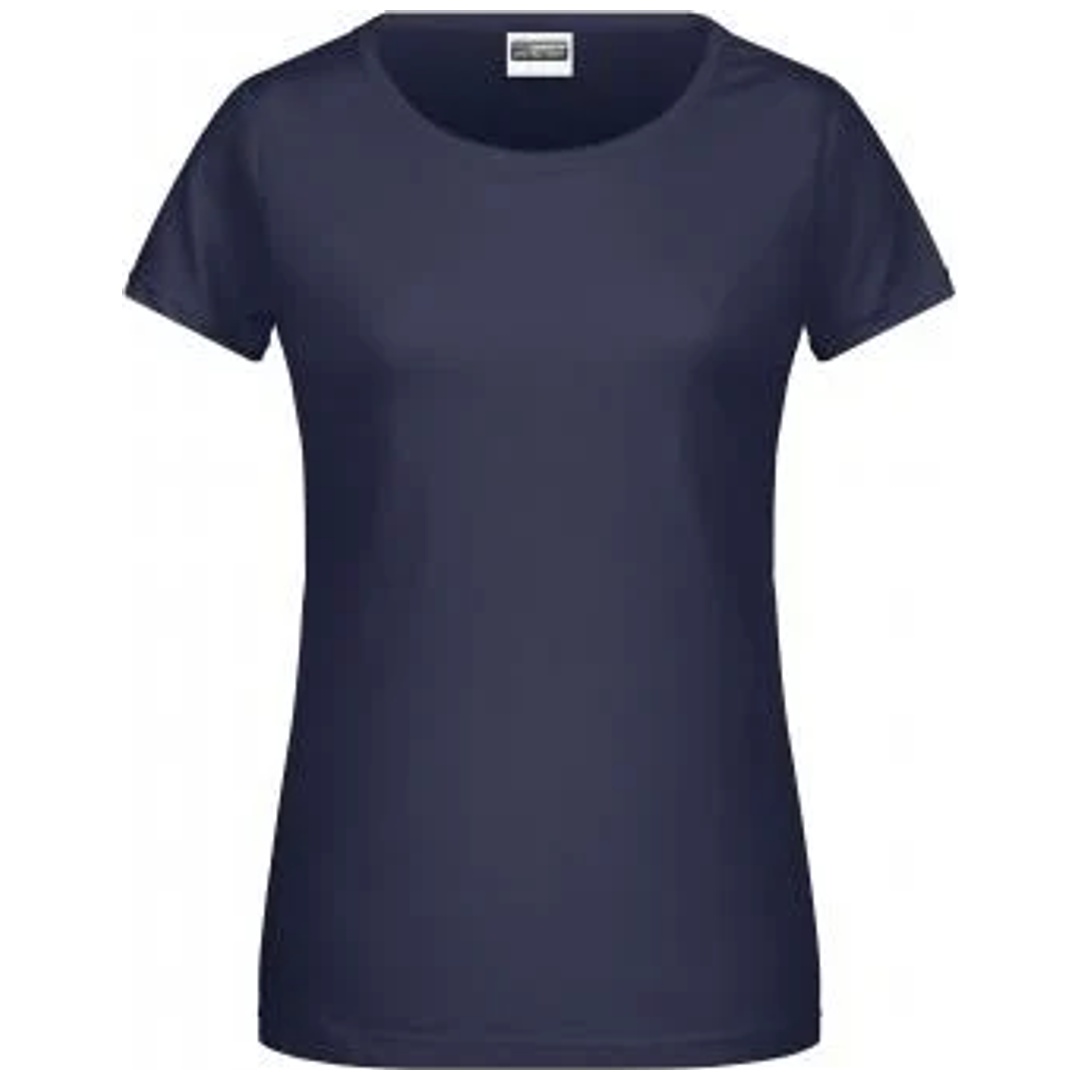 James & Nicholson Daiber Basic T-Shirt Damen 8007 Gr. L navy