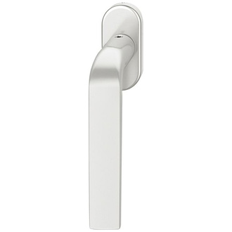 FSB Fenstergriff ovale Ros. 7mm Stift. 10mm Nocken Stiftüberstand 24-38mm Aluminium naturfarbig