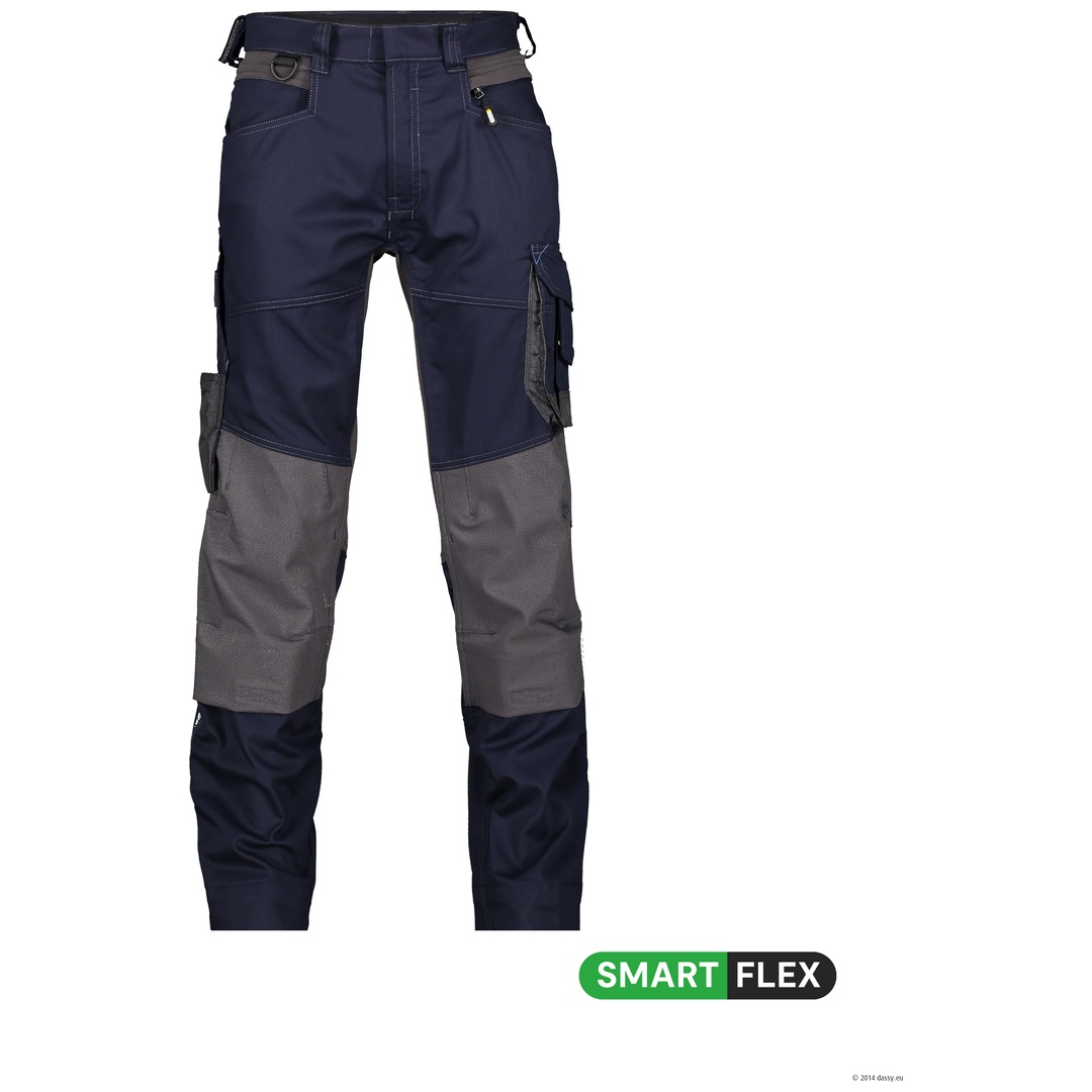 Dassy Stretch-Arbeitsbundhose Dynax 200980 PESCO41 Gr. 48-STANDARD nachtblau/anthrazitgrau