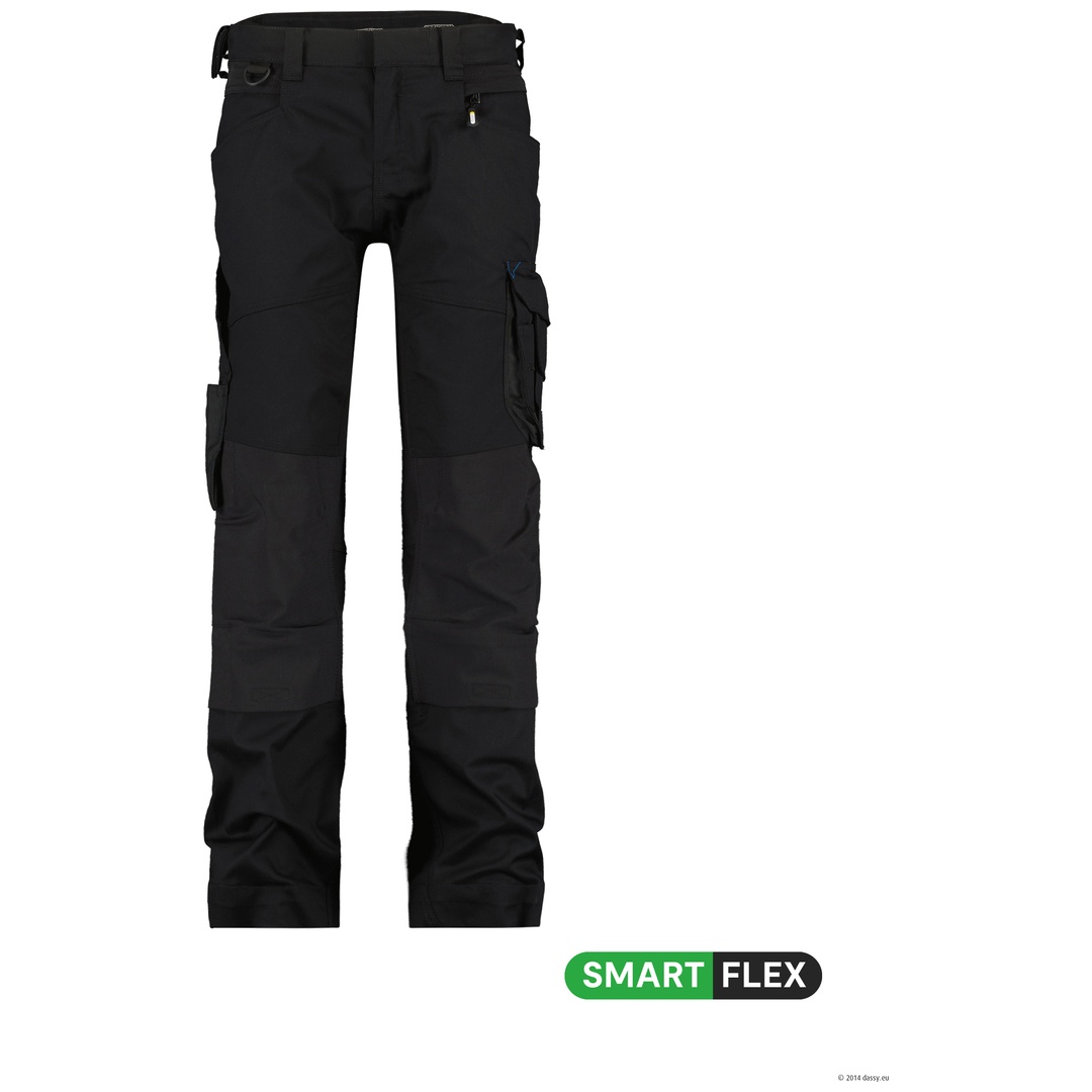 Dassy Stretch-Arbeitshose Dynax Damen 201001 PESCO41 Gr. 50-STANDARD schwarz