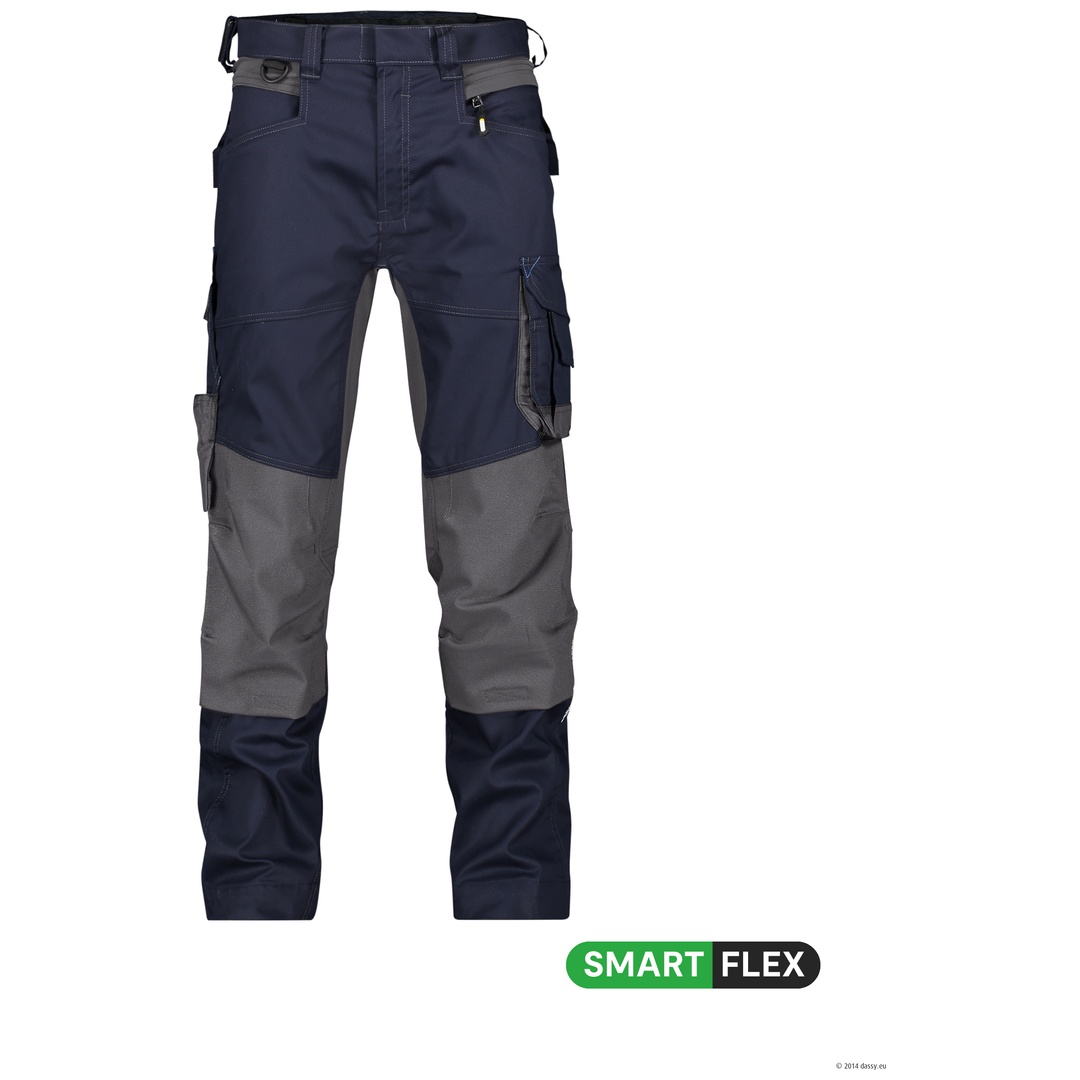 Dassy Stretch-Arbeitshose Dynax Damen 201001 PESCO41 Gr. 48-STANDARD nachtblau/anthrazitgrau
