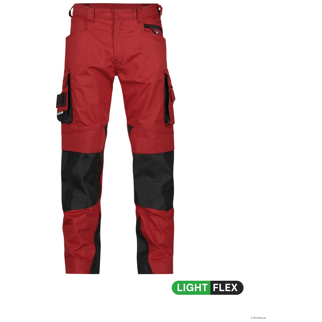 Dassy Arbeitsbundhose Nova 200846 PESCO63 Gr. 54-MINUS rot/schwarz