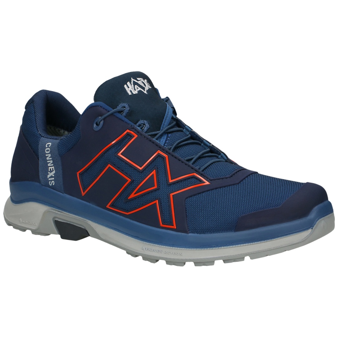 HAIX Sicherheitshalbschuh CONNEXIS Go 2.0 GTX low 36002 Gr. 45,5 marine/safran