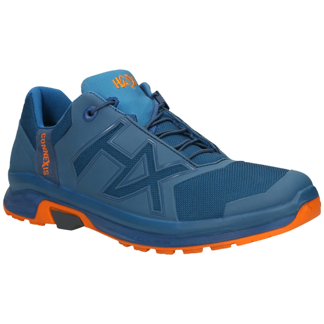 HAIX Sicherheitshalbschuh CONNEXIS Go 2.0 GTX low 36002 Gr. 44 blau/orange