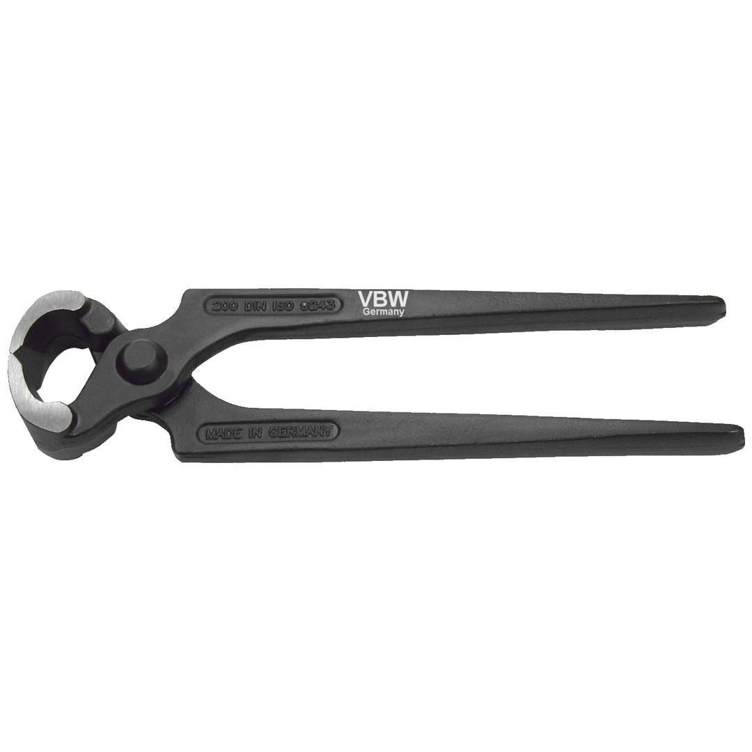 VBW Kneifzange L.180mm Kopf poliert Griffe schwarz lackiert