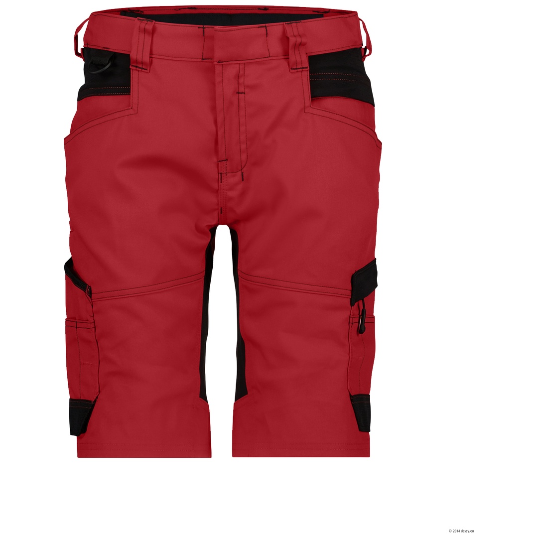 Dassy Stretch-Arbeitsshorts Axis Women PESCO41 250087 Gr. 42 rot/schwarz