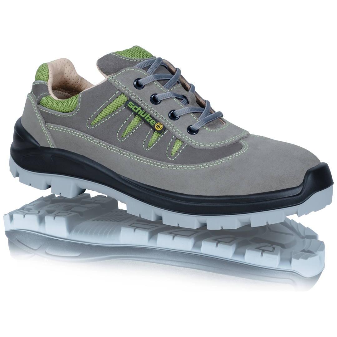Schütze Sicherheitsschuhe 1183 SPORTIV ESD S3 Gr. 44 grau /grün