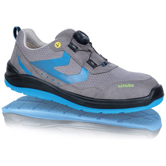 Schütze Sicherheitshalbschuh 5672 ESD S1 Gr. 43 grau/blau