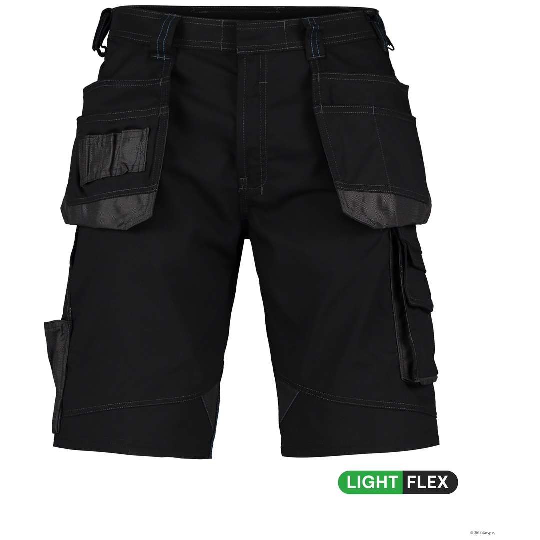 Dassy Arbeitsshorts mit Holstertaschen Bionic 250071 PESCO63 Gr. 50 schwarz/anthrazitgrau
