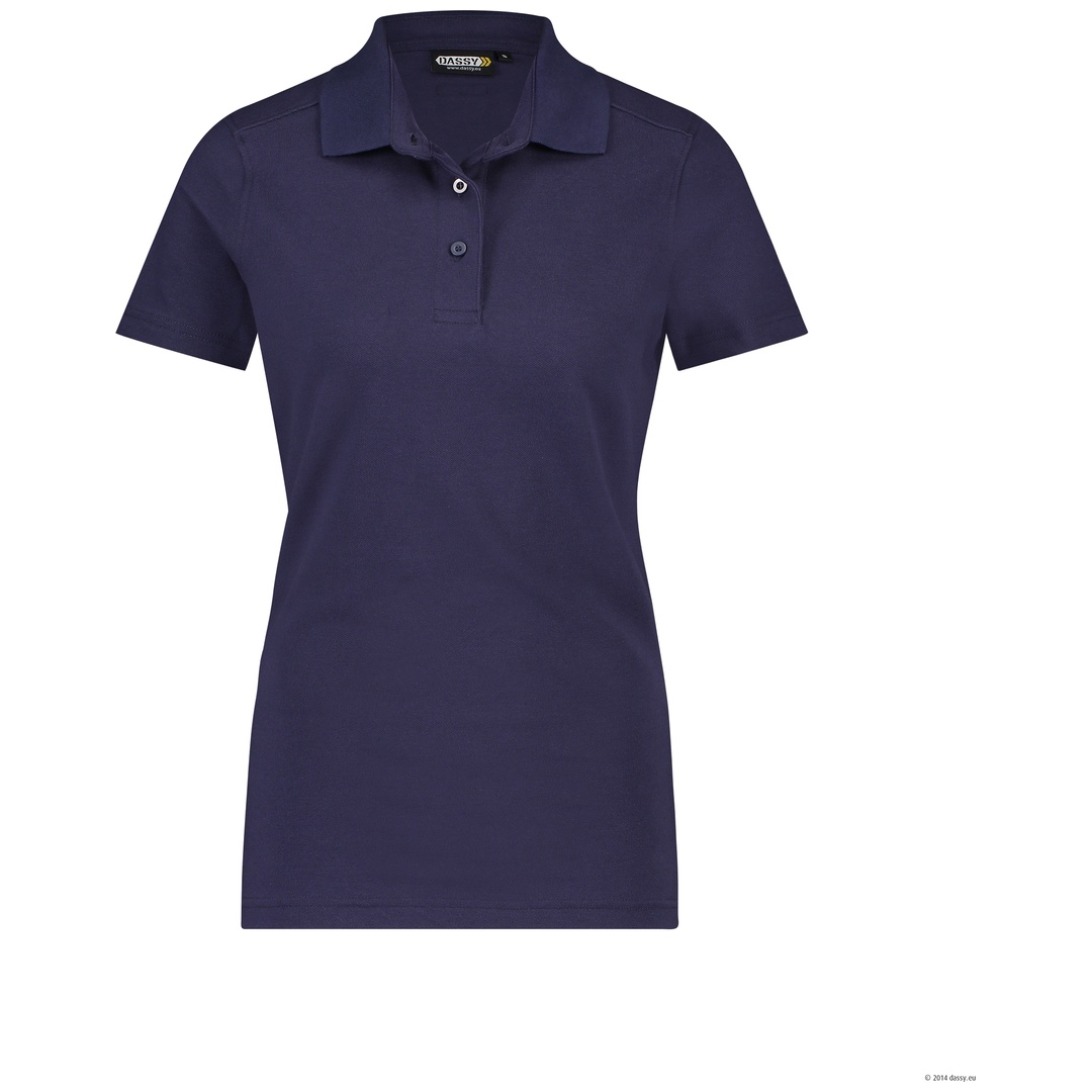 Dassy Poloshirt Leon Women 710006 CO46 Gr. 2XL dunkelblau