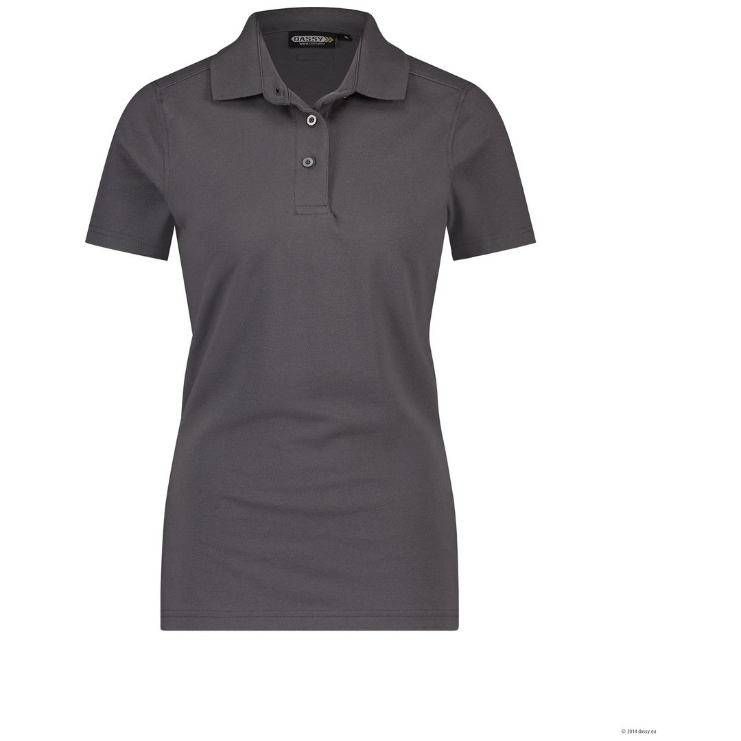 Dassy Poloshirt Leon Women 710006 CO46 Gr. 2XL zementgrau
