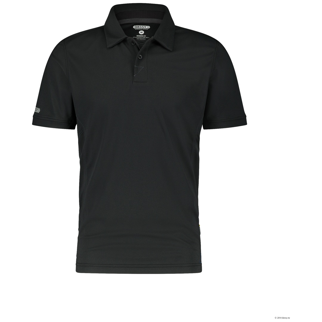 Dassy Poloshirt Traxion 710026 PES44 Gr. XS schwarz