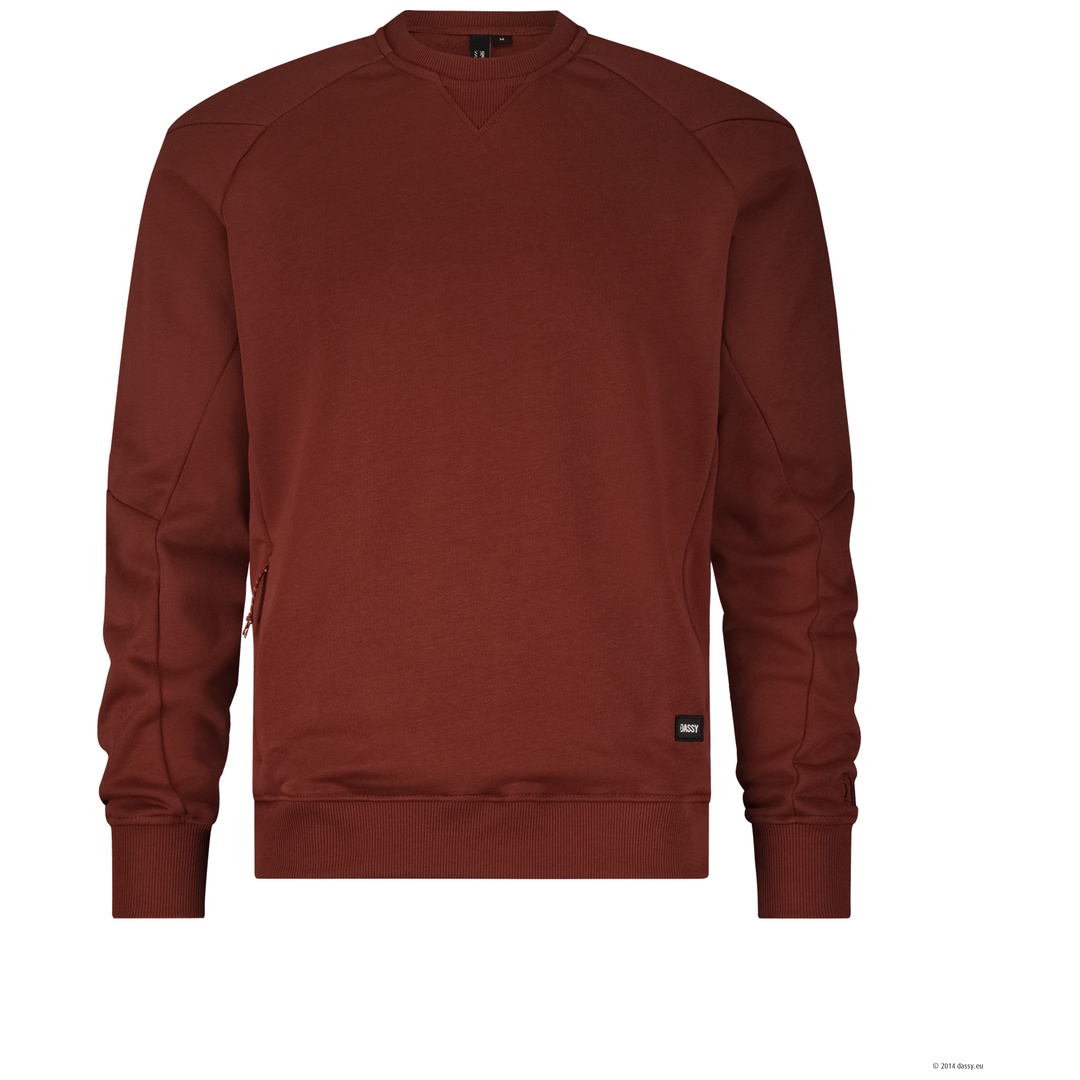 Dassy Sweatshirt Dolomiti 500135 COPES80 Gr. XL ziegelrot