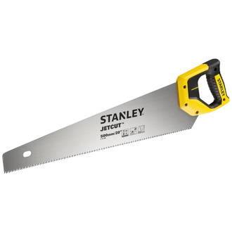 Stanley Handsäge JetCut, mit grober Verzahnung, 500 mm, 0,7 mm Stärke