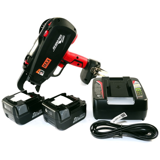 max-europe-akku-bindemaschine-modell-rb398s-20-39mm-incl-2x-akku-4-ah-ladegeraet-kunststoffkoffer-p1354999