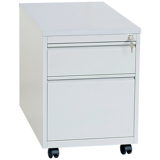 Lüllmann Rollcontainer, mit Holzdekortop, 3/6, 620 x 460 x 600 mm