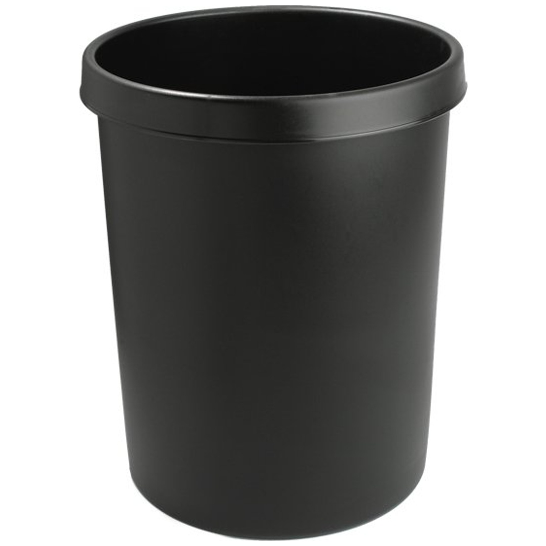 helit Papierkorb, schwarz