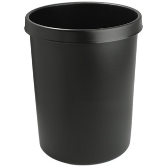 helit Papierkorb, schwarz