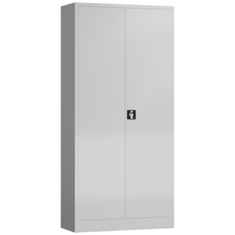 Lüllmann ClassiX Mehrzweckschrank mit Flügeltüren, lichtgrau, 1945x920x420mm