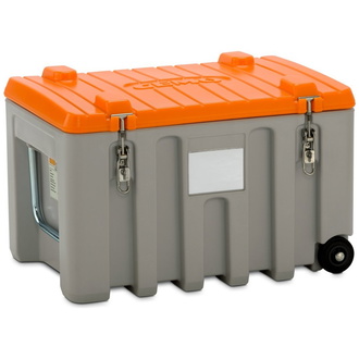 Cemo Werkzeugbox CEMbox 150 l B800xT600xH530 mm grau/orange Trolly