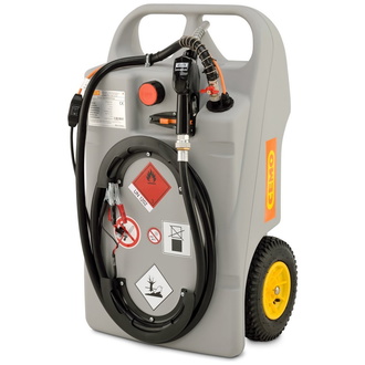 Cemo Dieseltrolley 100 l mit 12V E-Pumpe SP30 und AZV
