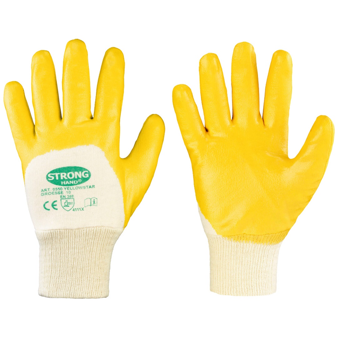 Stronghand Handschuh Yellowstar 0550 Gr. 11 gelb