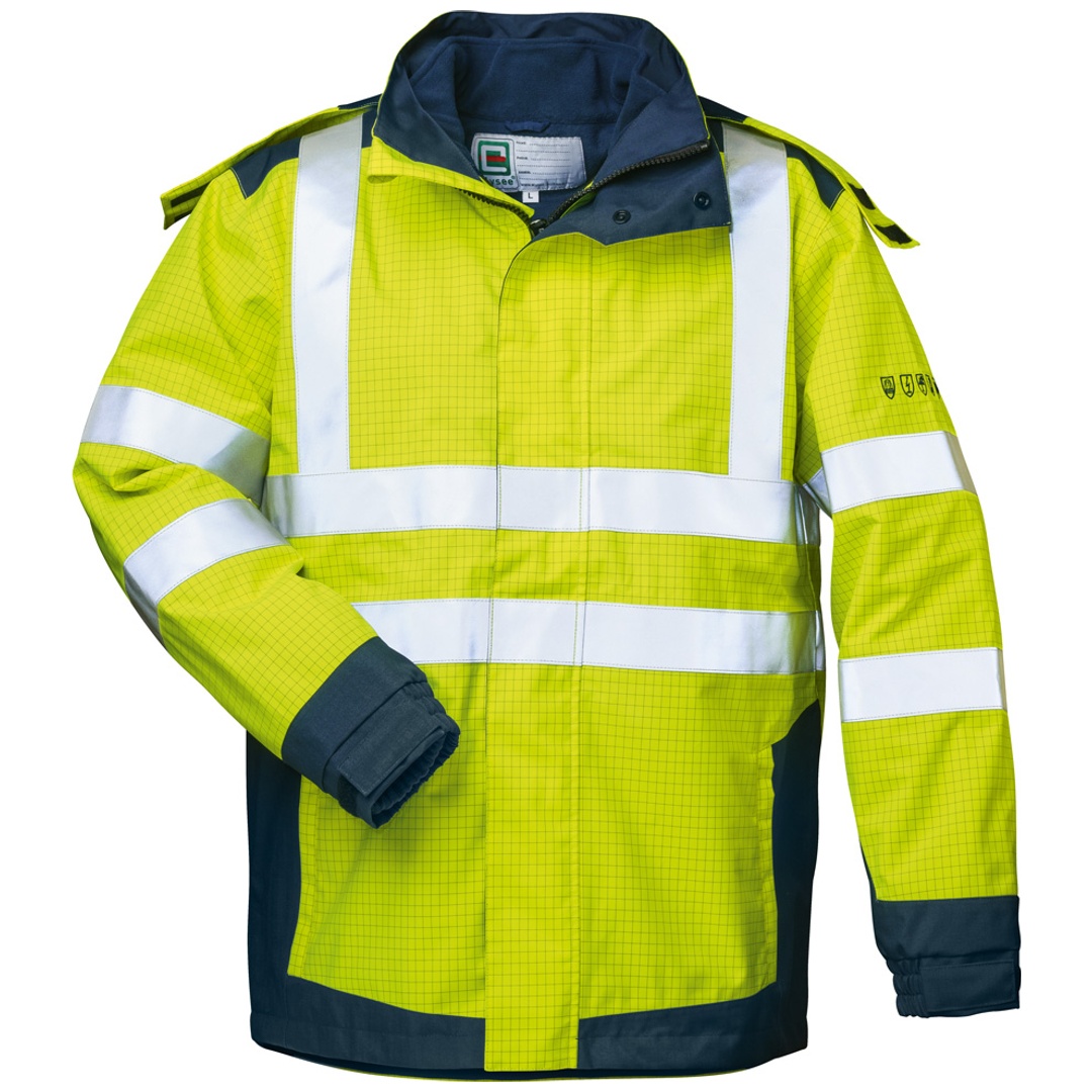 Feldtmann Elysee Multinorm-Parka 3in1 Gerhard 23415 Gr. 4XL leuchtgelb/marine