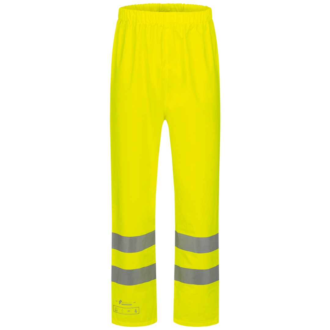Feldtmann Norway Multinorm PU-Regenbundhose KLAAS 2353 Gr. 4XL leuchtgelb