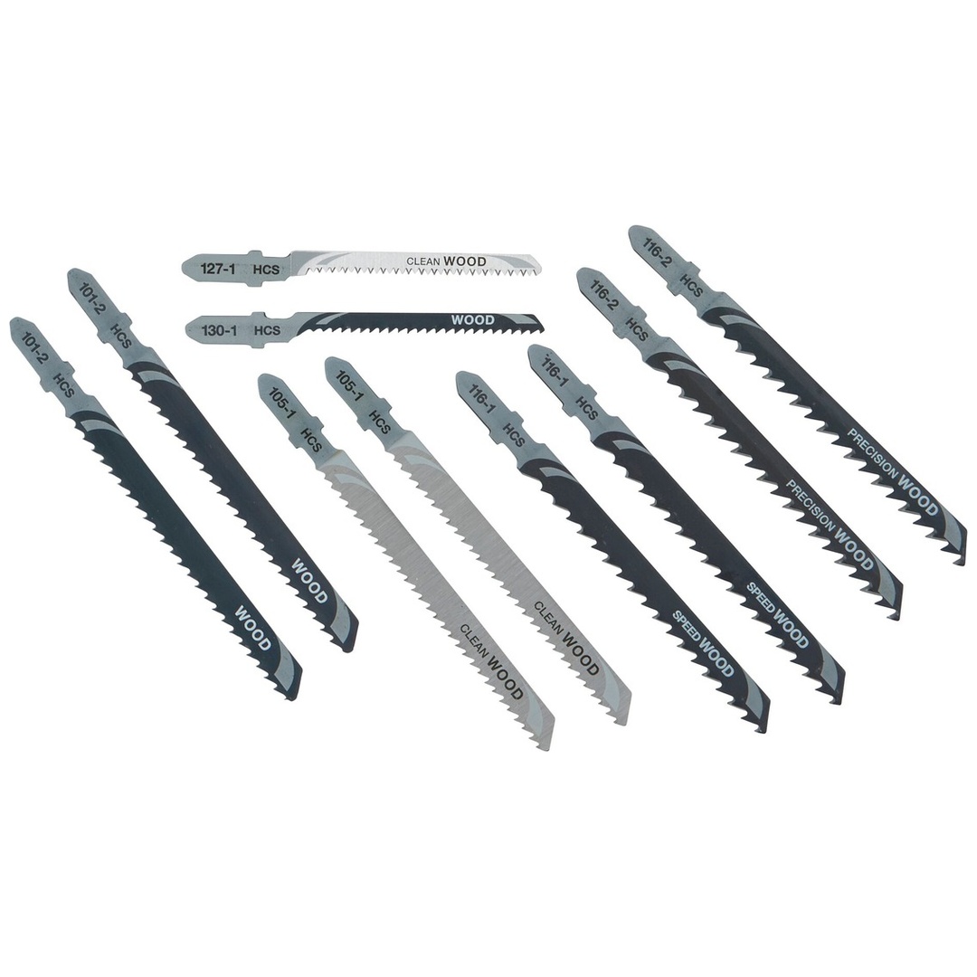 DeWalt Stichsägeblätter-Set 10-tlg. Holz