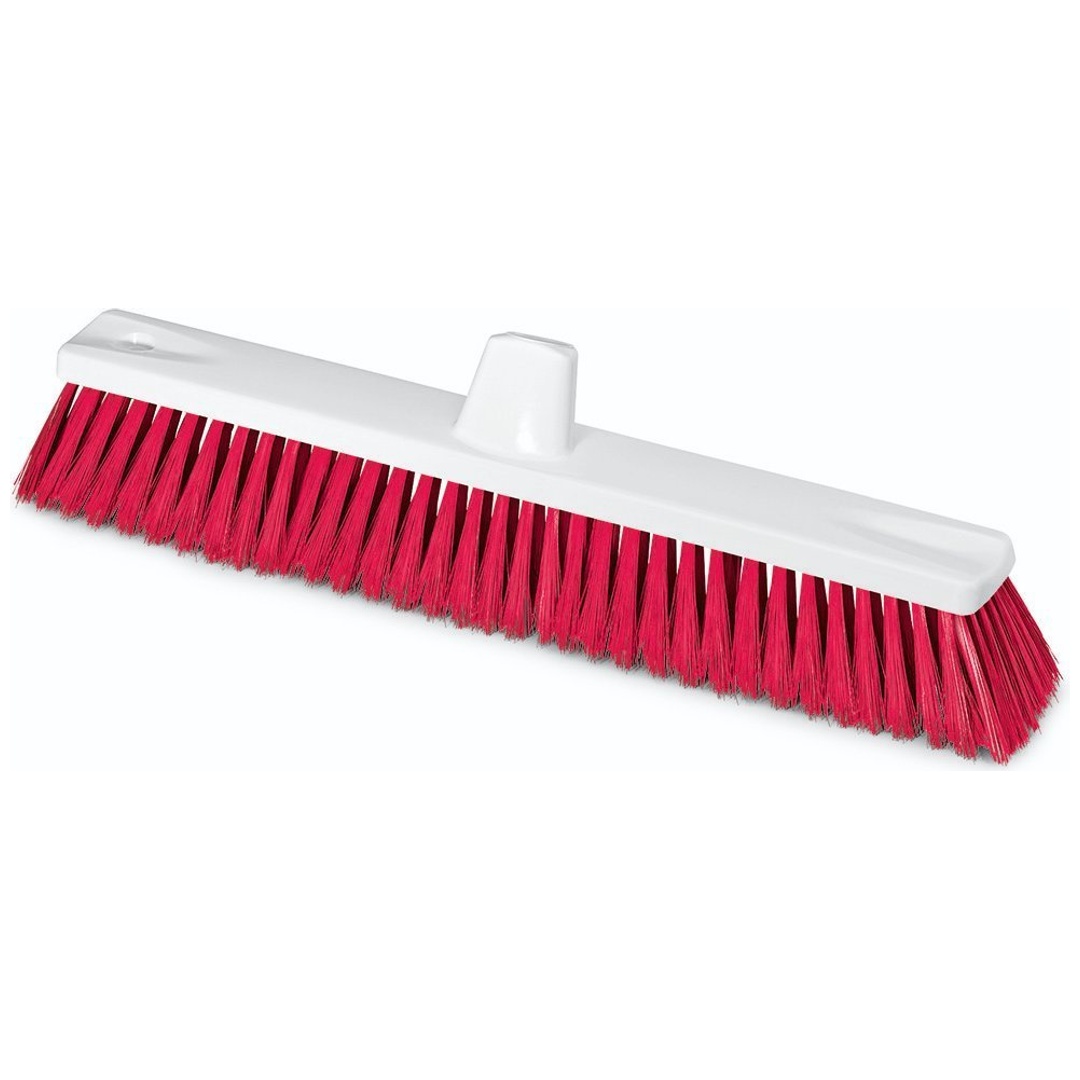 Nölle HACCP-Besen L.450mm Borstenstärke 0,50mm rot