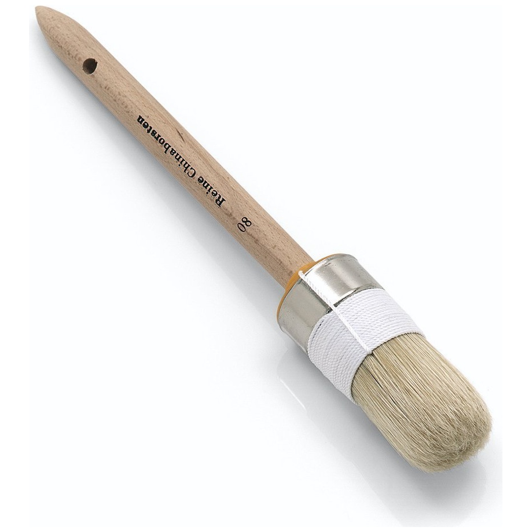Nölle Maler-Ringpinsel, doppFadenvorb., Gr.02, helle Chinaborste
