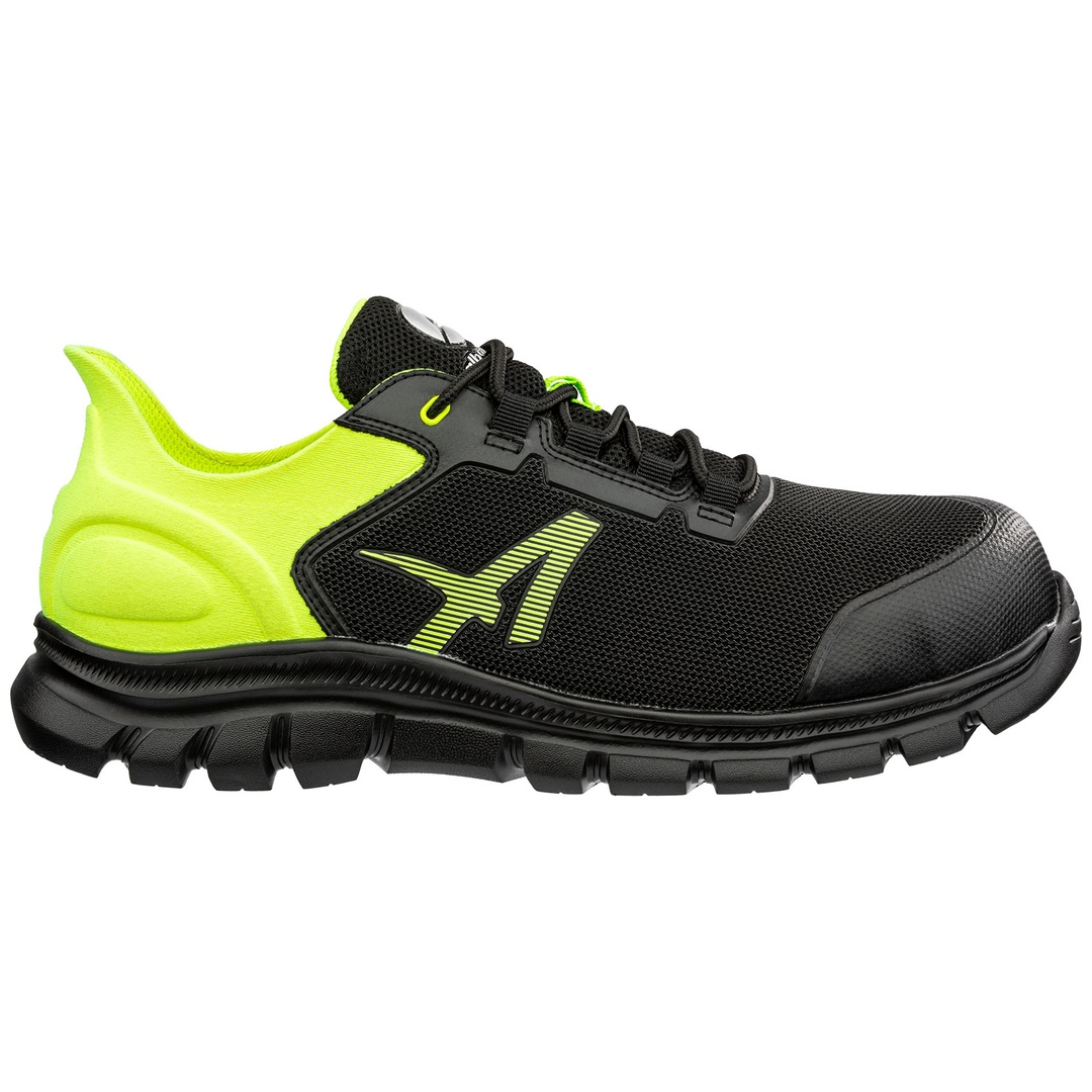 Albatros Sicherheitshalbschuh OCTANE Low 647200 S1PS SR Gr. 43 schwarz/lime