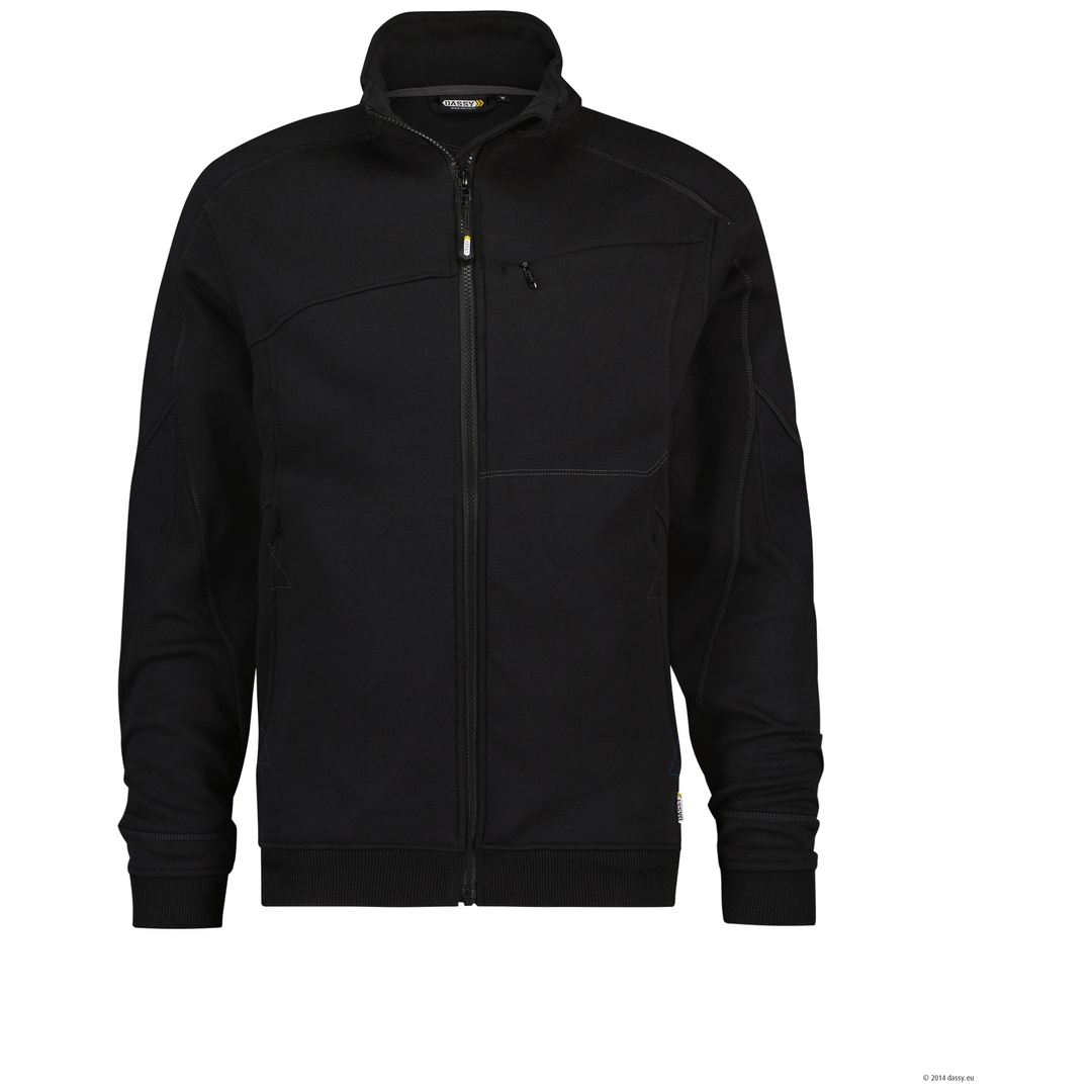 Dassy Sweatshirt Velox 300450 COPES86 Gr. 2XL schwarz
