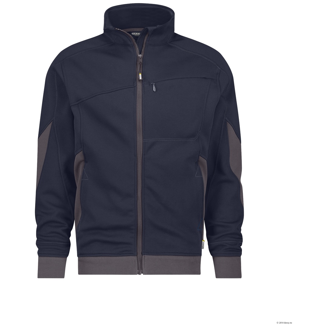 Dassy Sweatshirt Velox 300450 COPES86 Gr. M nachtblau/anthrazitgrau