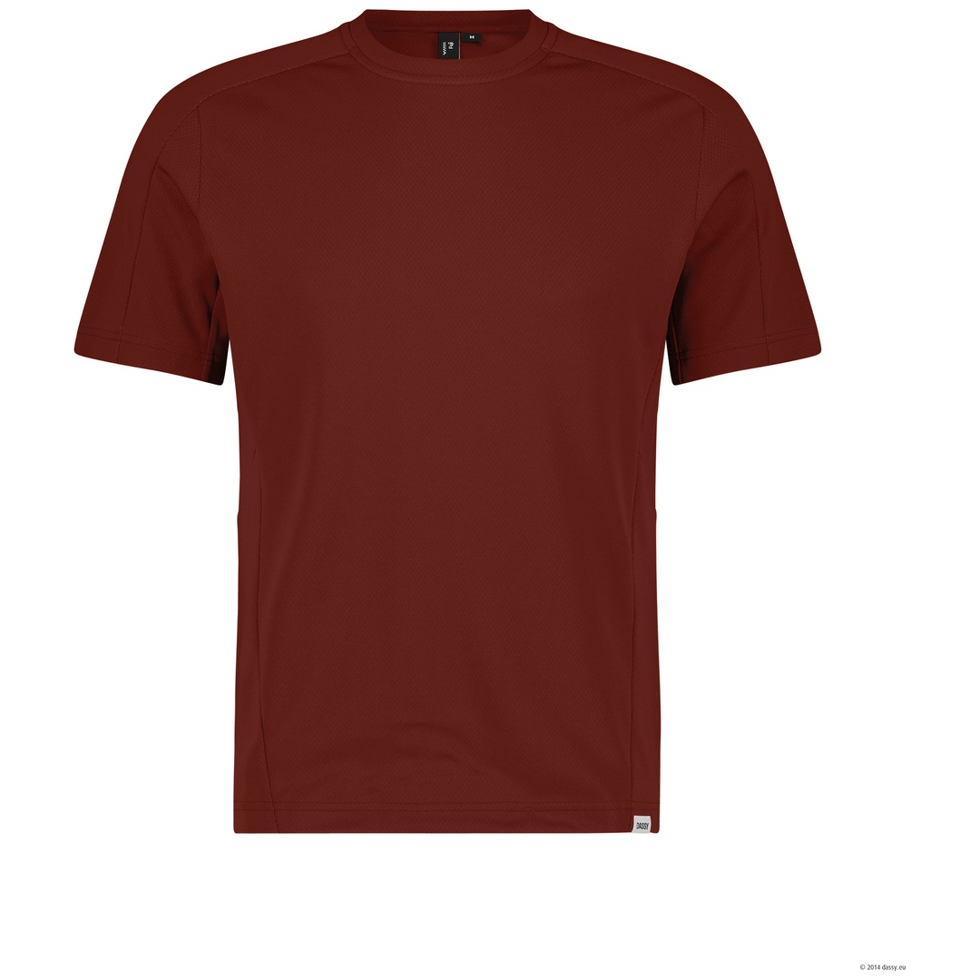 Dassy T-Shirt Fuji 710068 PESPA09 STANDARD Gr. S ziegelrot
