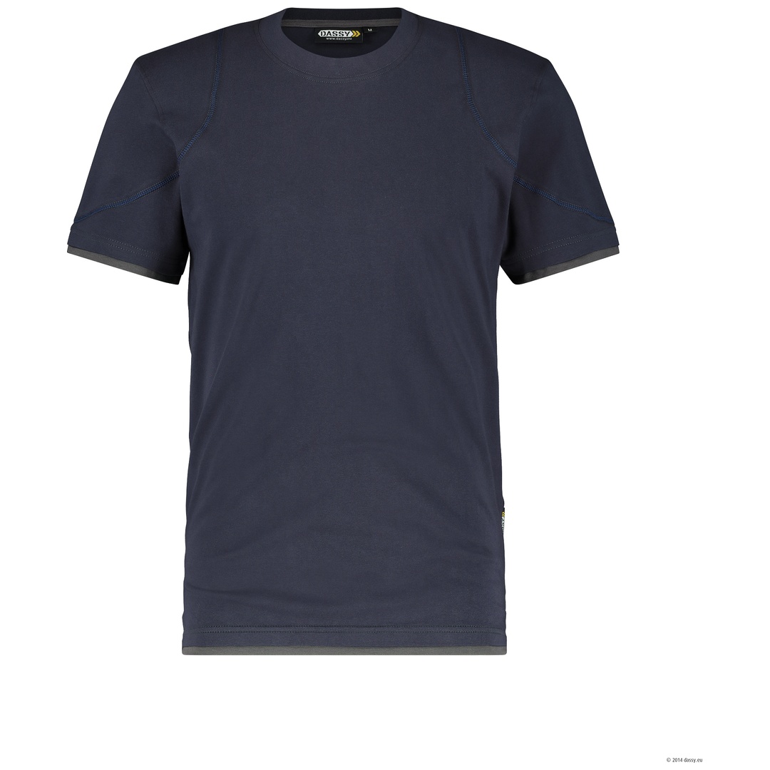 Dassy T-Shirt Kinetic 710019 COSPA04 Gr. 4XL nachtblau/anthrazitgrau