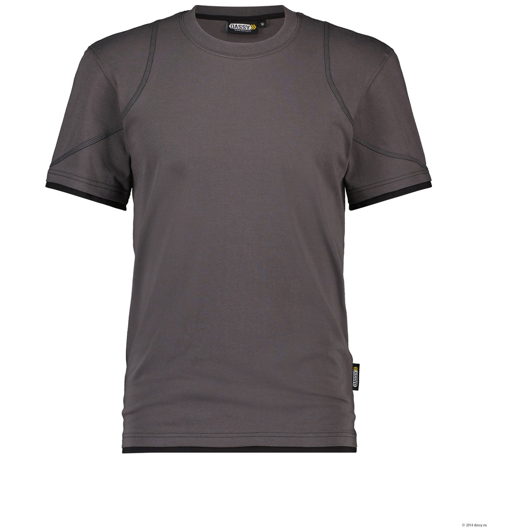 Dassy T-Shirt Kinetic 710019 COSPA04 Gr. 2XL anthrazitgrau/schwarz