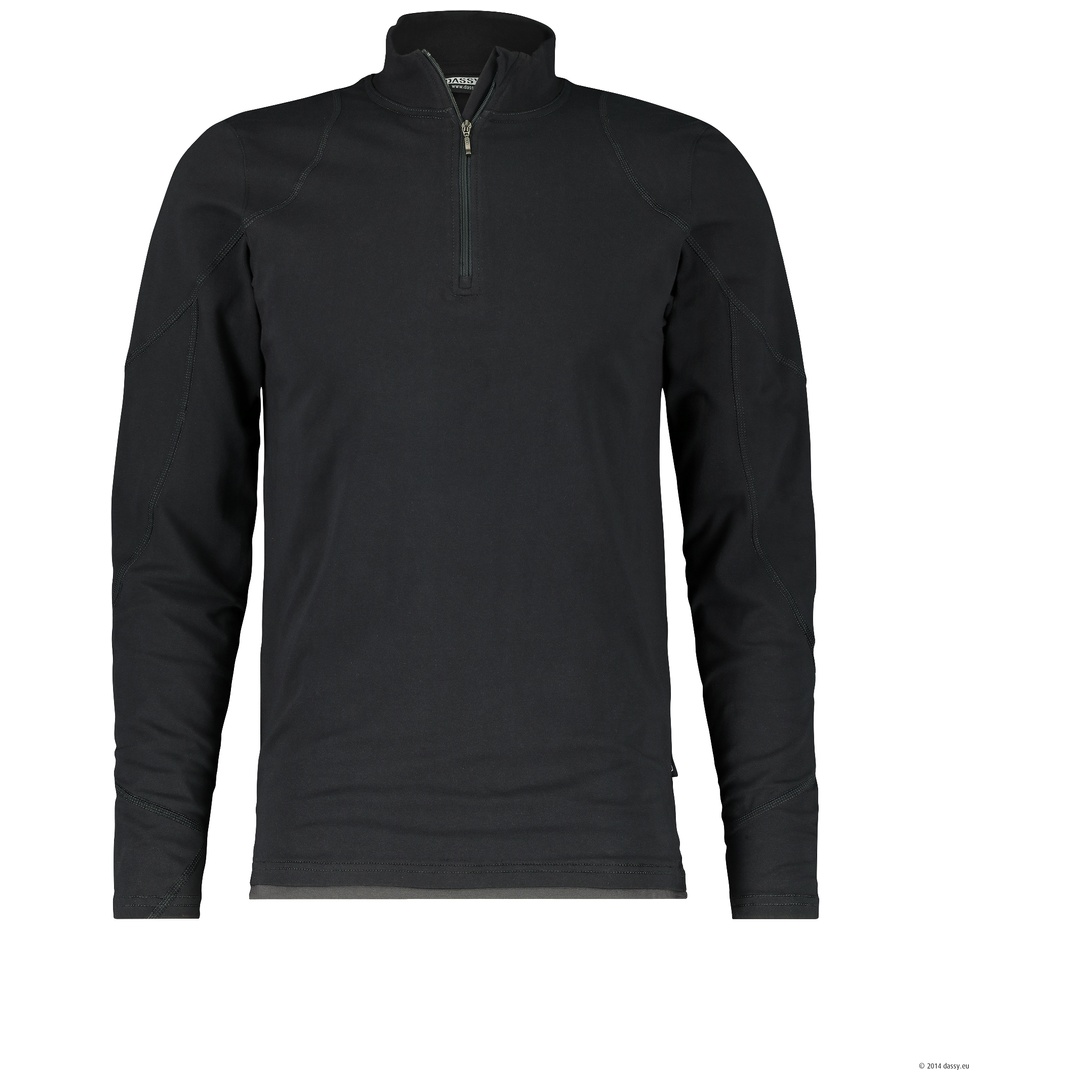 Dassy Langarmshirt Sonic 710012 COSPA05 Gr. XS schwarz/anthrazitgrau