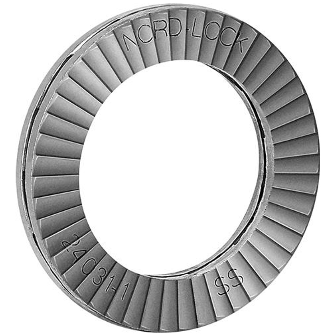 Nord-Lock Scheiben geklebt A 4 NL 12 SS (13 x 19,5 x 2 ) A 4 S