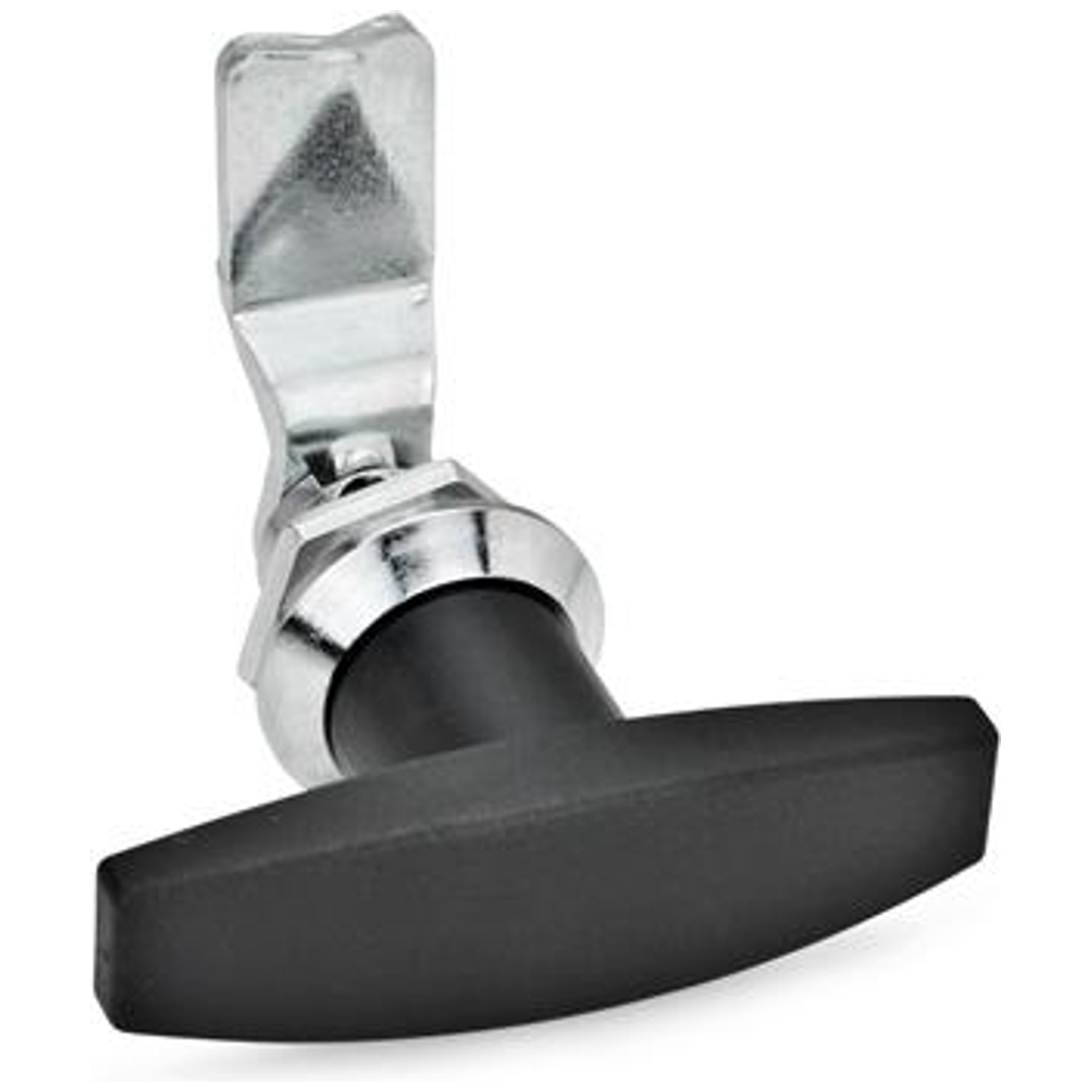 Ganter Verriegelungen, mit Bedienelementen, Gehäusebund verchromt, Art.Nr. 115-ST-18